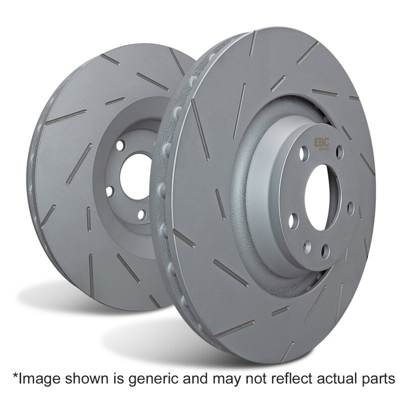 EBC 08-14 Cadillac CTS-V 6.2 Supercharged USR Slotted Front Rotors