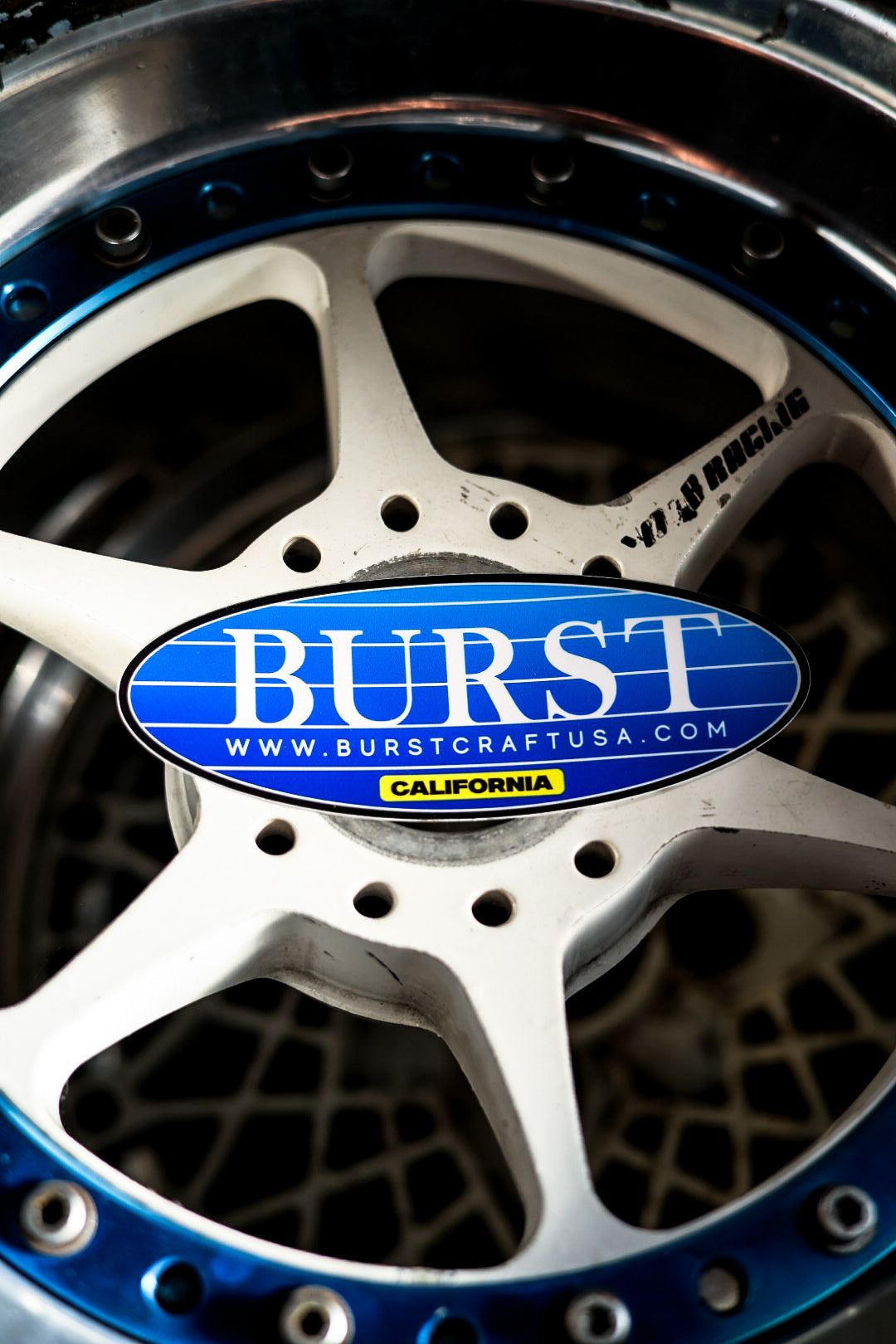 Burst Craft BossCraft Retro Sticker