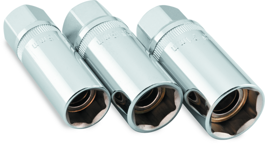 BikeMaster Sparkplug Socket Set Magnetic 16/18/22mm