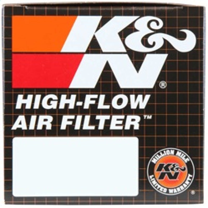 K&N Filter Universal Rubber Filter 3 Flange 4 1/2 Base inch 3 1/2 inch Top 5 3/4 inch Height