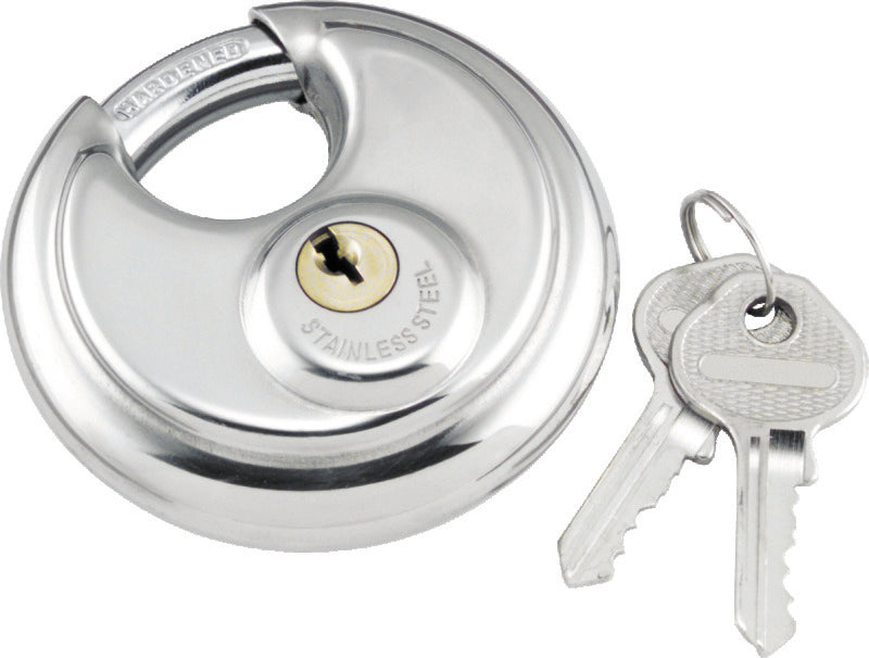Bully Lock Disc Bolt Lock Small - Stainless – Burst Craft