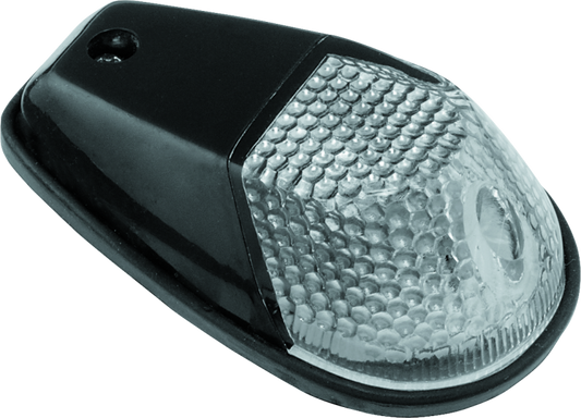 BikeMaster Marker Light Universal Flush Mount Clear/Black