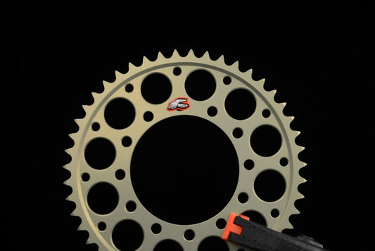 Renthal 24+Kawasaki ZX-4R/ ZX-4RR Rear Sprocket - Hard Anodized 520-50P Hard Anod