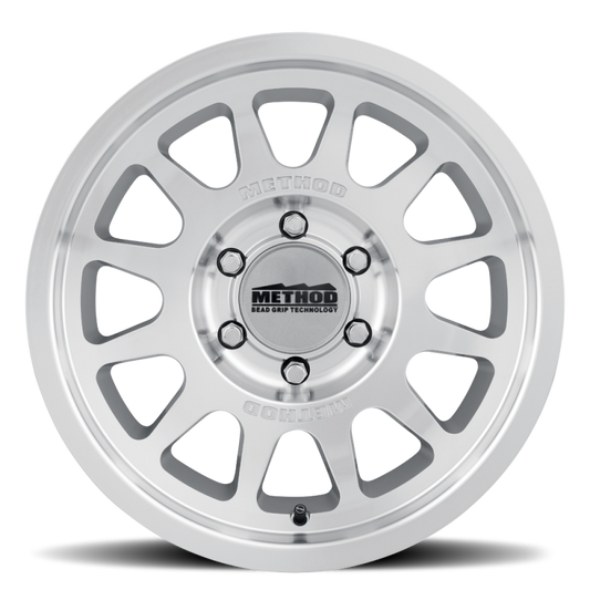 Method MR703 Bead Grip 17x8.5 +35mm Offset 6x5.5 106.25mm CB Machined - Clear Coat Wheel