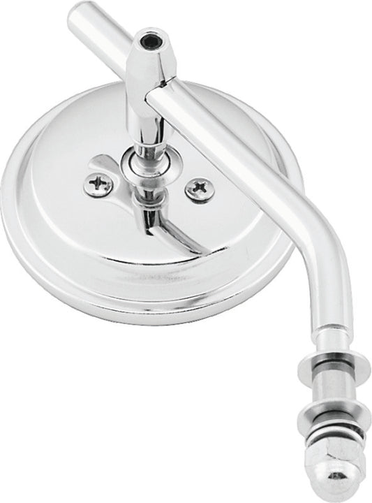 Bikers Choice 65-Up Chrome 3in Round Mirror Ea