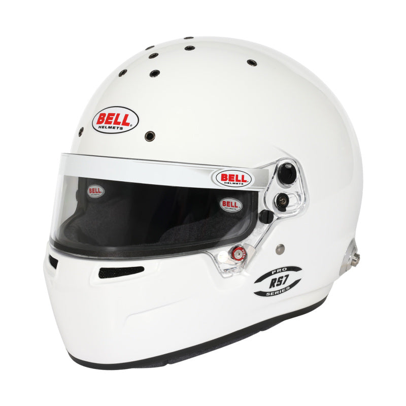 Bell Helmet Rs7 White (Hans) 59(7 3/8) Fia8859-2024/Sa2025