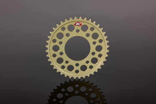 Renthal 18+ BMW F750 GS-F950 GS/ F900R/F900XR Rear Hard Anodized Sprocket - 520-44P Teeth