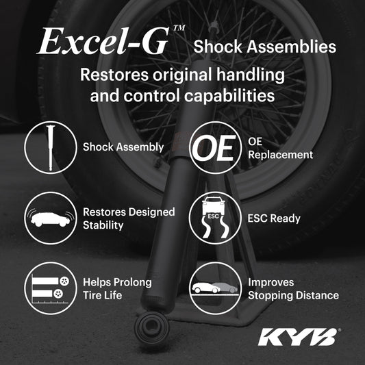 KYB 14-18 Mazda 3 Excel-G Shock Assembly - Rear