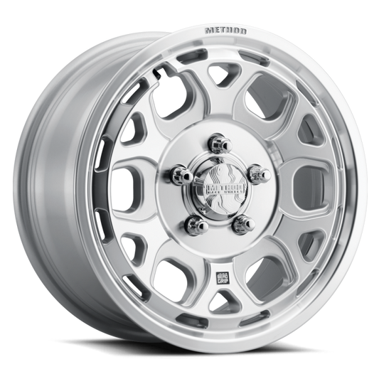 Method MR416 Bead Grip 15x7 / 5x4.5 / 55mm Offset / 68.00mm Bore - Machined Clear Coat Wheel