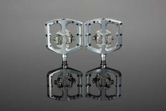 Renthal Cycle Revo- DHC Pedal- Polished Silver