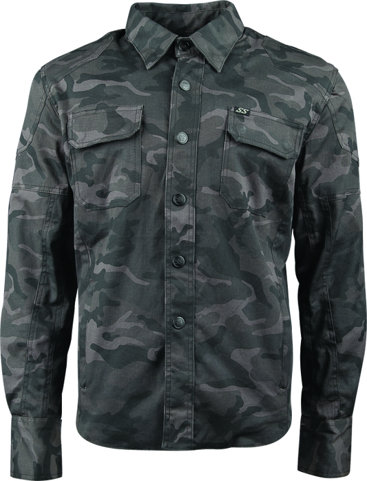 Speed and Strength Call to Arms Moto Shirt Camouflage - 2XL