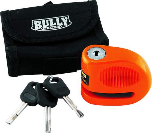 Bully Lock Disc Orange w/ Pouch - 5.5mm