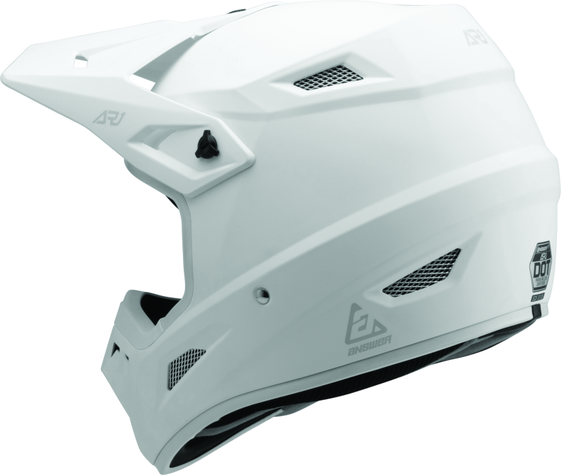 Answer AR1 Solid Helmet White Youth - Small