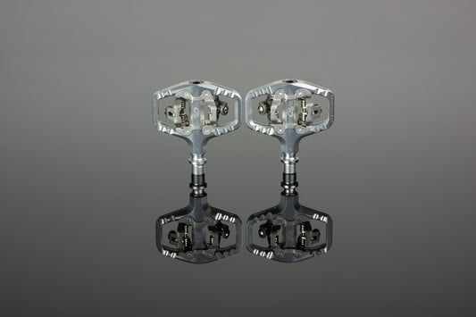 Renthal Cycle Revo-TRC Pedal - Polished Silver