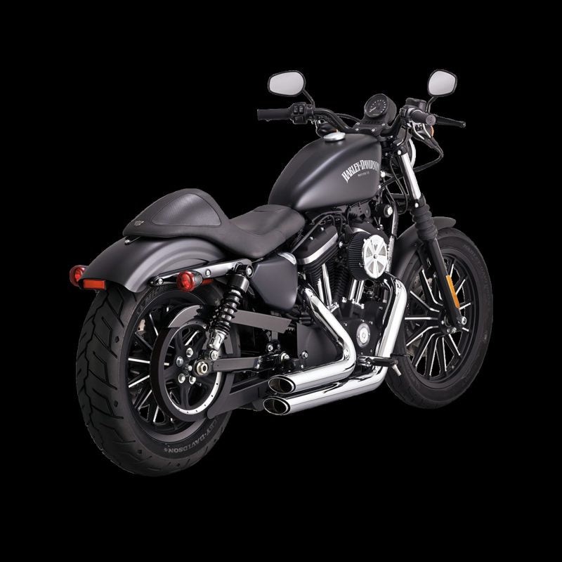 Vance & Hines HD Dyna 12-17 Shortshots Staggered Chrome PCX Full System Exhaust