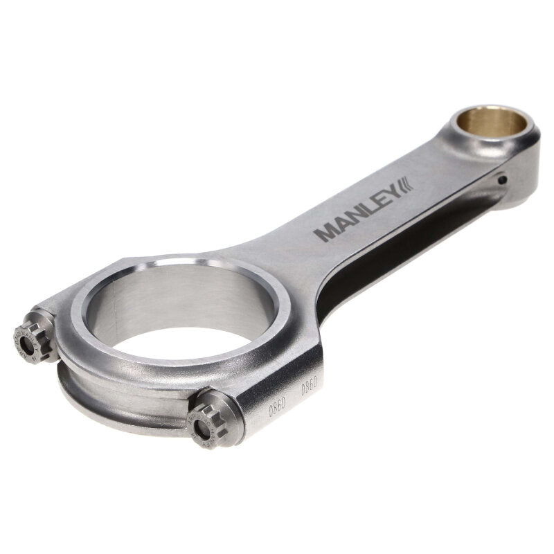 Manley 91-02 Nissan RB25DE(T) / RB26DETT (Stock 21mm Pin) H Beam Connecting Rod - SINGLE ROD