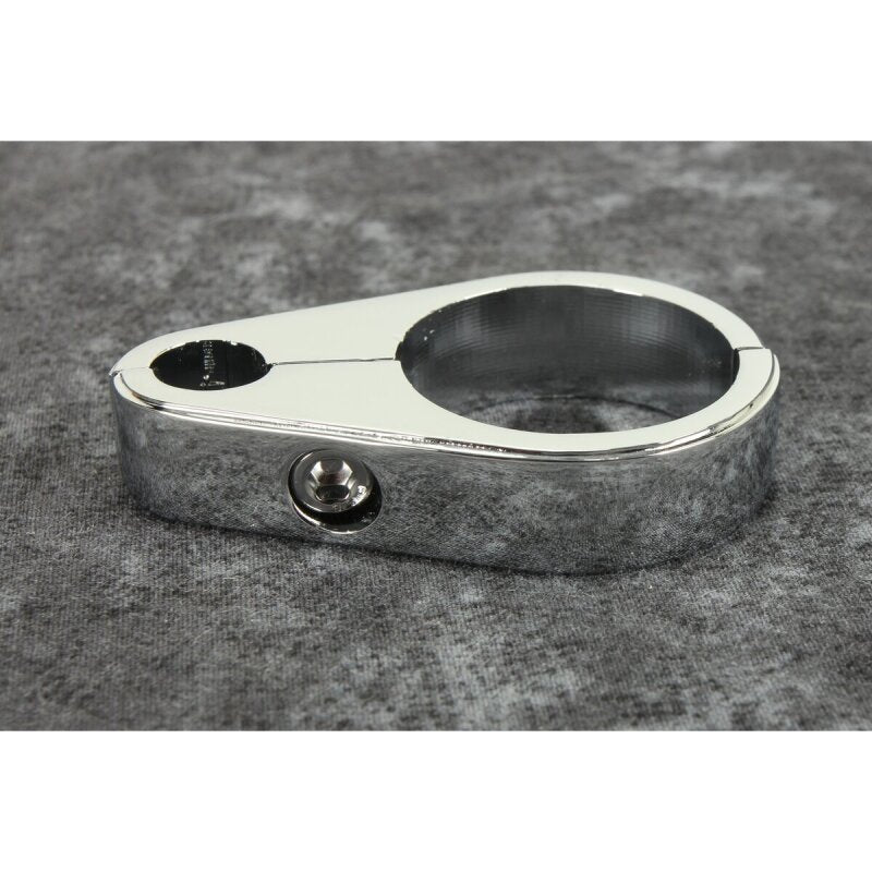 Bikers Choice 1 1/4 Inch Chrome Plain Clutch Cable Clamp