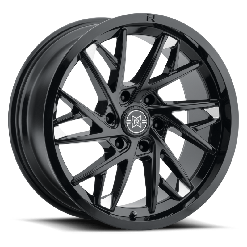 Method Raised MR801 20x9 / 6x5.5 BP / 0mm Offset / 106.25mm Bore - Gloss Black Milled Wheel