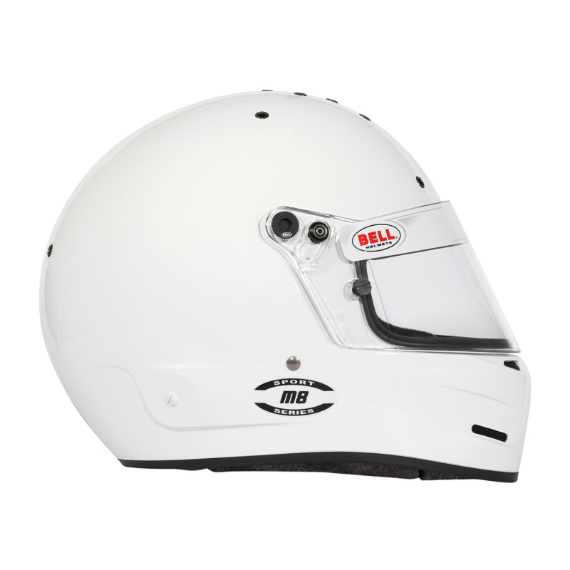 Bell Helmet M8 White Lrg(60-61) Sa2025