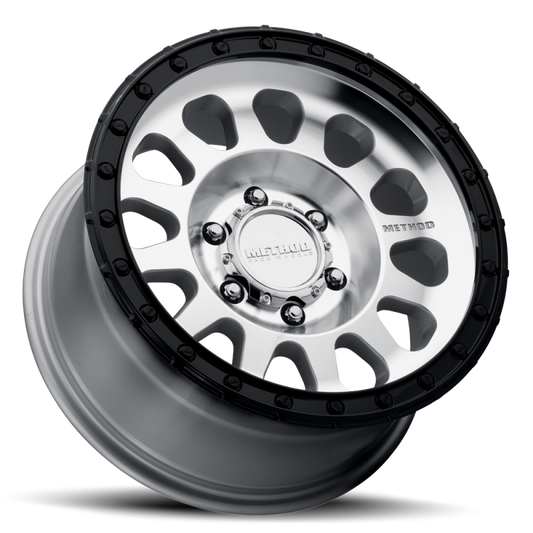 Method MR315 17x8.5 0mm Offset 8x170 130.81mm CB Machined Wheel - Gloss Black Lip