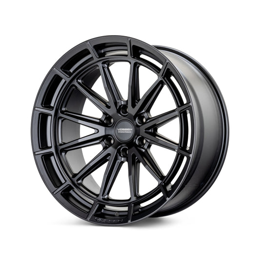 Vossen HFX-5 22x10 - 8x165.1 - ET-18 - Super Deep Face - 125.1 - Satin Black Wheel