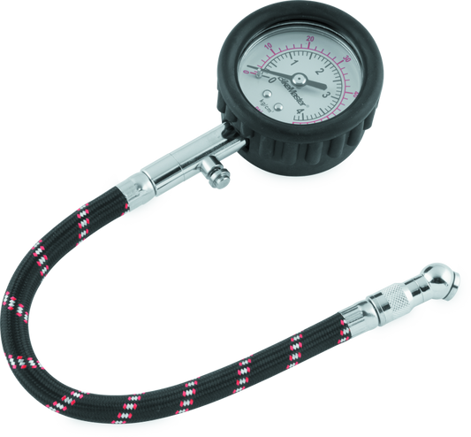 BikeMaster Tire Gauge/Hose 60 PSI