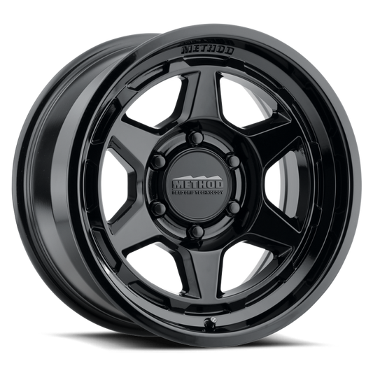 Method MR708 17x8.5 / 0mm Offset / 6x5.5 / 106.25mm CB - Gloss Black