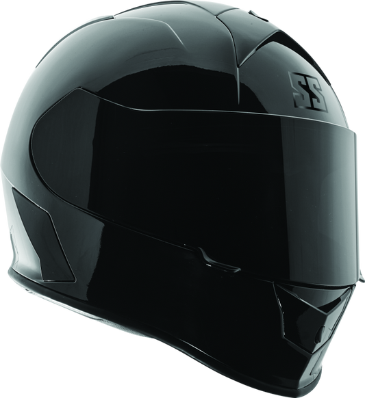 Speed Helmet and Strength SS900 Solid Speed Helmet Gloss Black - Medium