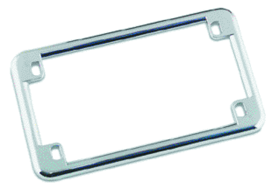 Bikers Choice Chrome License Plate Frame 6 3/4 X 3 3/4 Custom