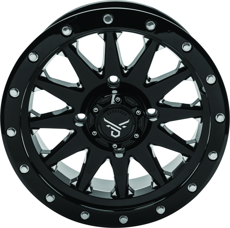 Quadboss Wagon 14X7 4+3 4/156 Milled