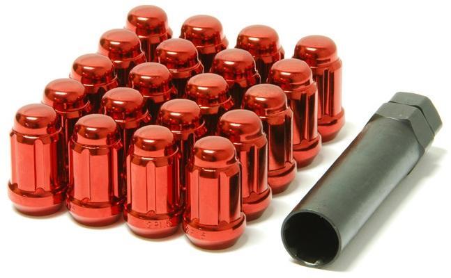 Wheel Mate Muteki Closed End Lug Nuts - Blue 12x1.50