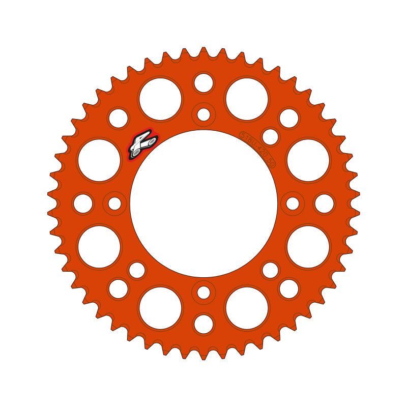 Renthal 2025 KTM 65 Rear Chain Wheel - Orange 420-46GP Teeth