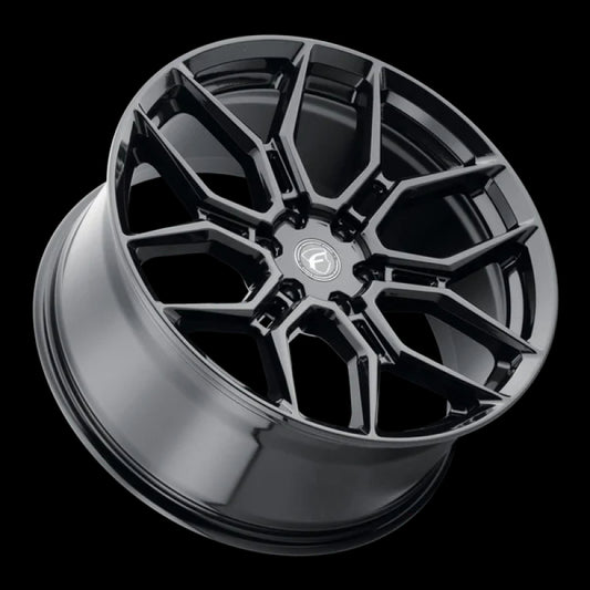 Forgestar X12 22x10 / 6x135 BP / ET30 / 6.68in BS Gloss Black Wheel