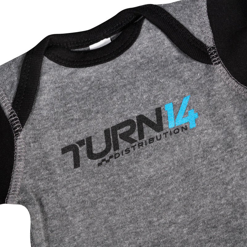 Turn 14 Distribution Baby Onesie - Grey