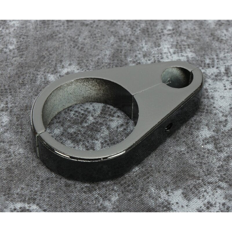 Bikers Choice Black Clutch Cable Clamp for 1 1/4 Inch Tube