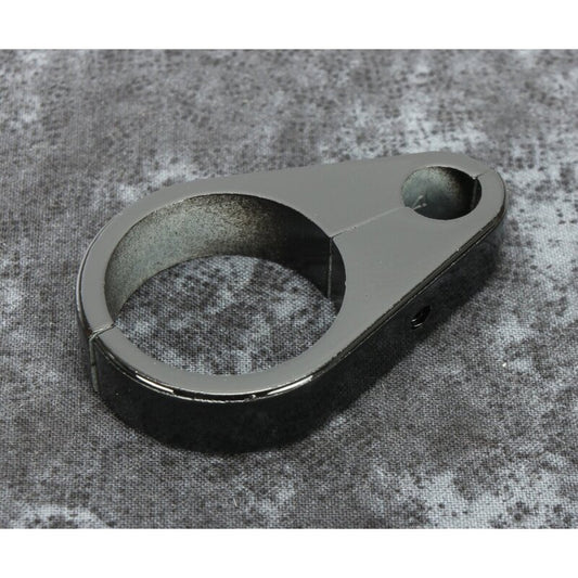 Bikers Choice Black Clutch Cable Clamp for 1 1/4 Inch Tube