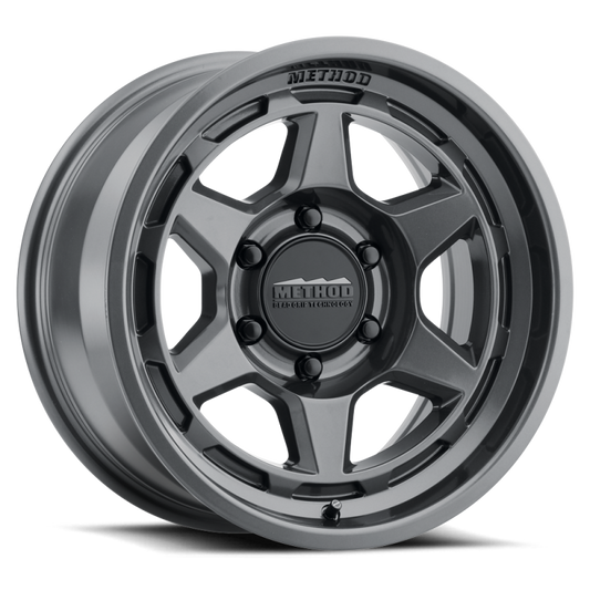 Method MR708 Bead Grip 17x8.5 0mm Offset 6x5.5 106.25mm Centerbore - Gloss Titanium