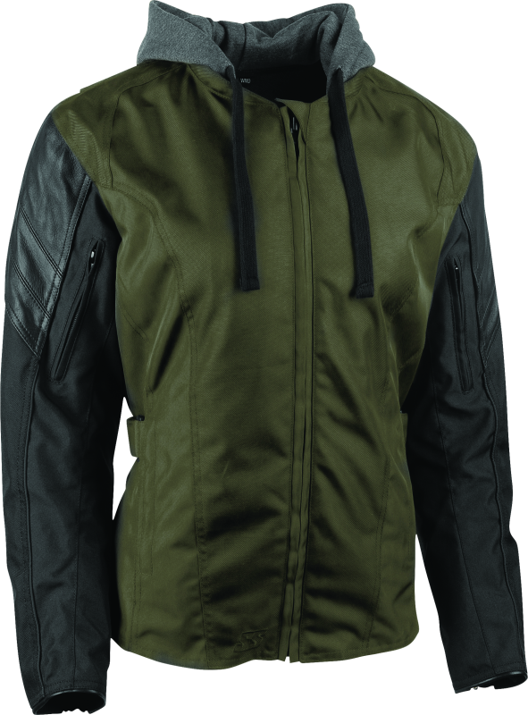 Speed and Strength Double Take Jacket Olive/Black Womens - Large