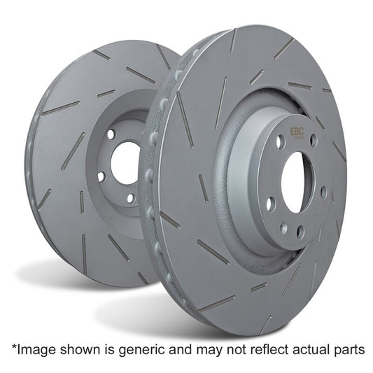 EBC 2003-2008 Toyota Corolla / 2003-2008 Matrix 1.8L USR Series Slotted Front Rotors