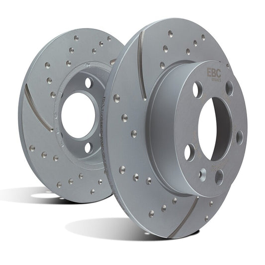 EBC 02-08 Pontiac Vibe 1.8 GT GD Sport Rear Rotors