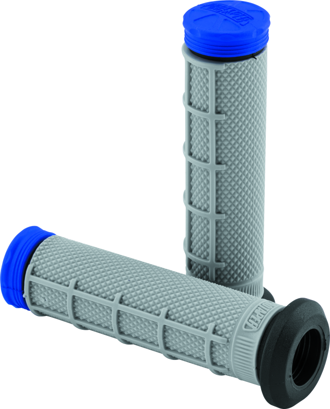 ProTaper Tri Density ATV 1/2 Waffle Grips - Blue