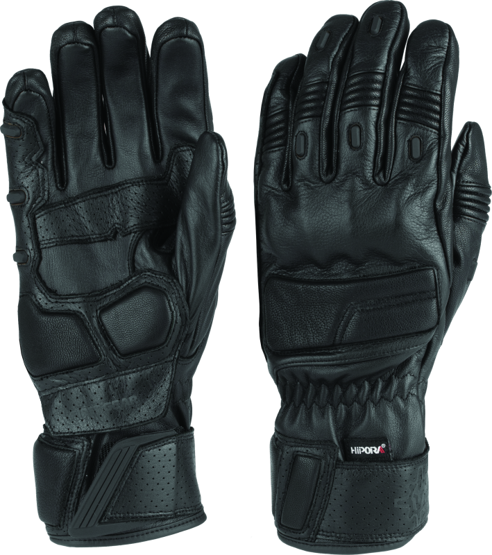 FIRSTGEAR Himalayan Short Gloves Black - Medium