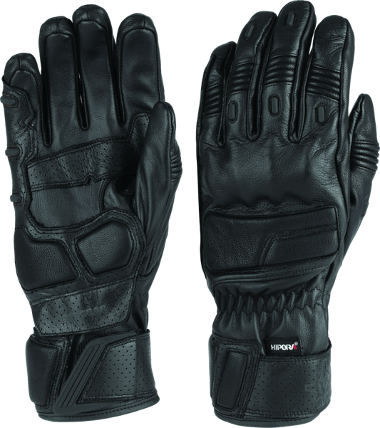 FIRSTGEAR Himalayan Short Gloves Black - Medium