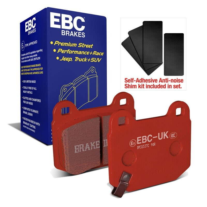 EBC 03-04 Infiniti G35 3.5 (Manual) (Brembo) Redstuff Rear Brake Pads