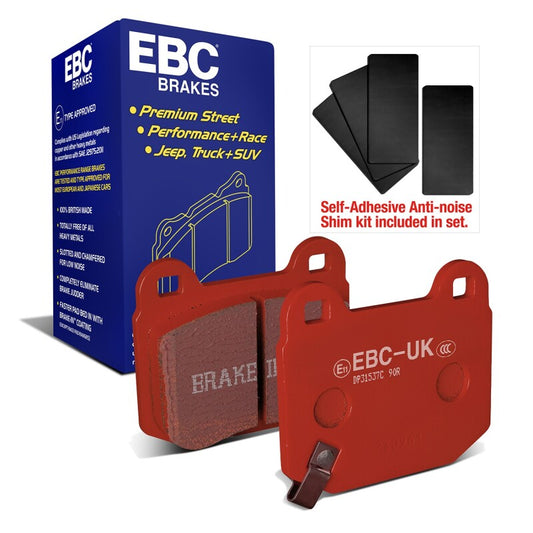 EBC 03-04 Infiniti G35 3.5 (Manual) (Brembo) Redstuff Rear Brake Pads