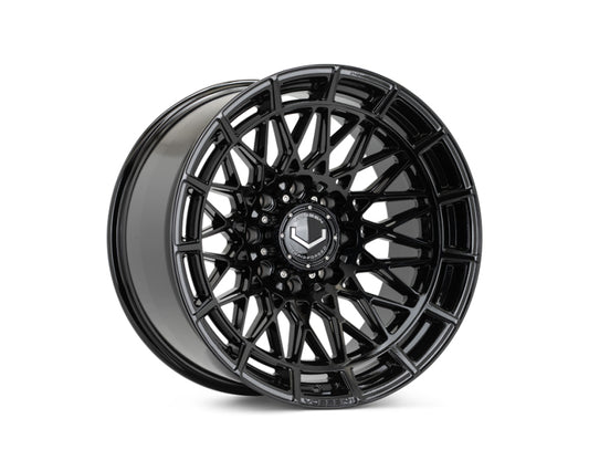 Vossen HFX-3 20x10 - 8x165.1 - ET18 - Super Deep Face - 125.1 - Gloss Black Wheel