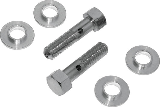 Bikers Choice Twin Cam Big Twin Breather Bolt Kit 3/8-16 X 1.5in