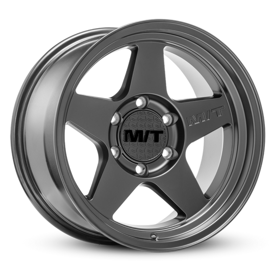 Mickey Thompson Open 5 Black Wheel - 17X9 6X5.5 BP 4.53in BS -12 Offset 108.1mm Bore