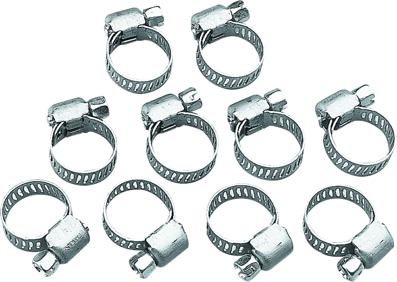 Bikers Choice Stainless Steel Mini Clamp 10 Pk