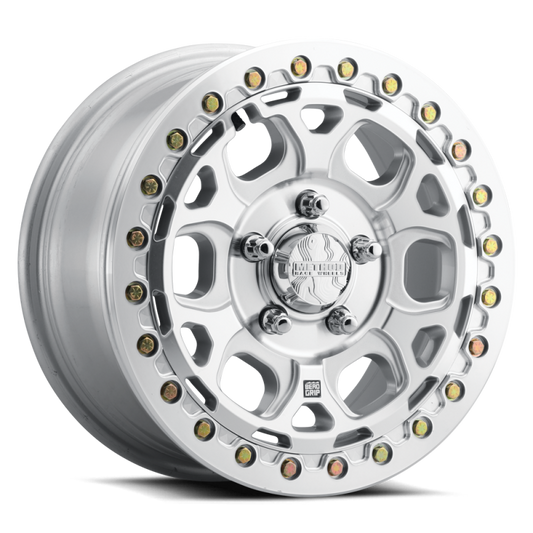 Method MR416 Beadlock 15x7 / 5x4.5 / 55mm Offset / 68.00mm Bore - Machined Clear Coat Wheel